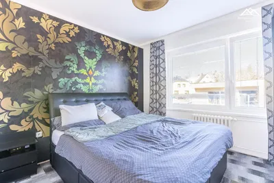Yatak odası; doğal ışık, modern stil