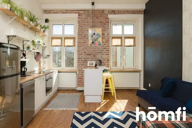 Kuchyně; kuchyňské spotřebiče, přirozené světlo, moderní styl