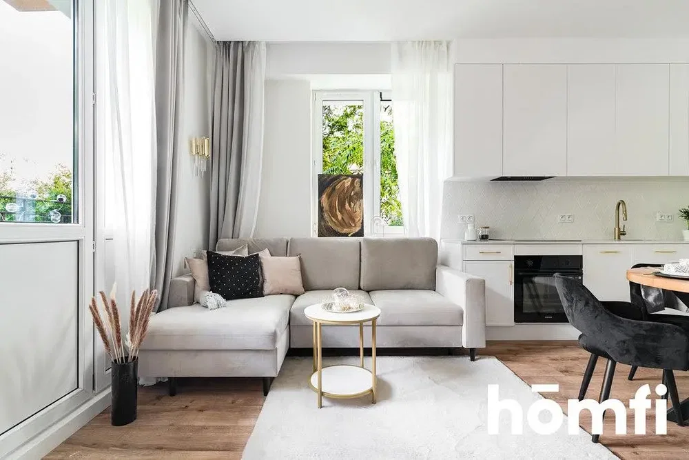 Salon; vue, parquet, lumière naturelle, style moderne