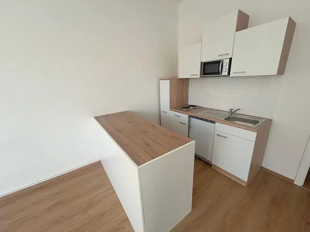 Küche; küchengeräte, renoviert