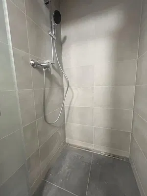 Kupaonica; pločice, prirodna svjetlost, renoviran