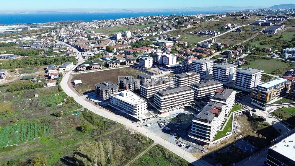 Maison et environs; vue
