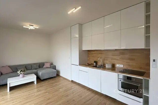 Salon; widok, podłoga drewniana, wyremontowany, światło dzienne, styl nowoczesny