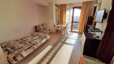 Living room; tile floor, natural light