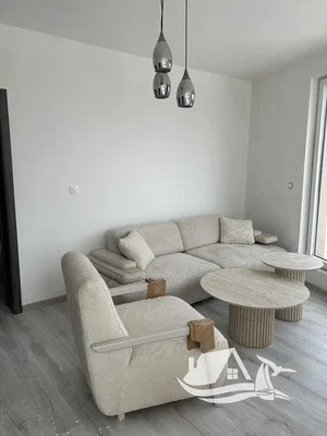 Living room; modern style, wood floor, natural light