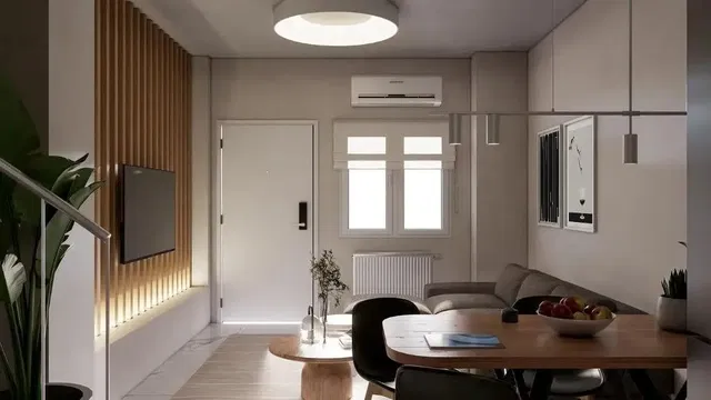 Dnevna soba; prirodno svjetlo, moderni stil