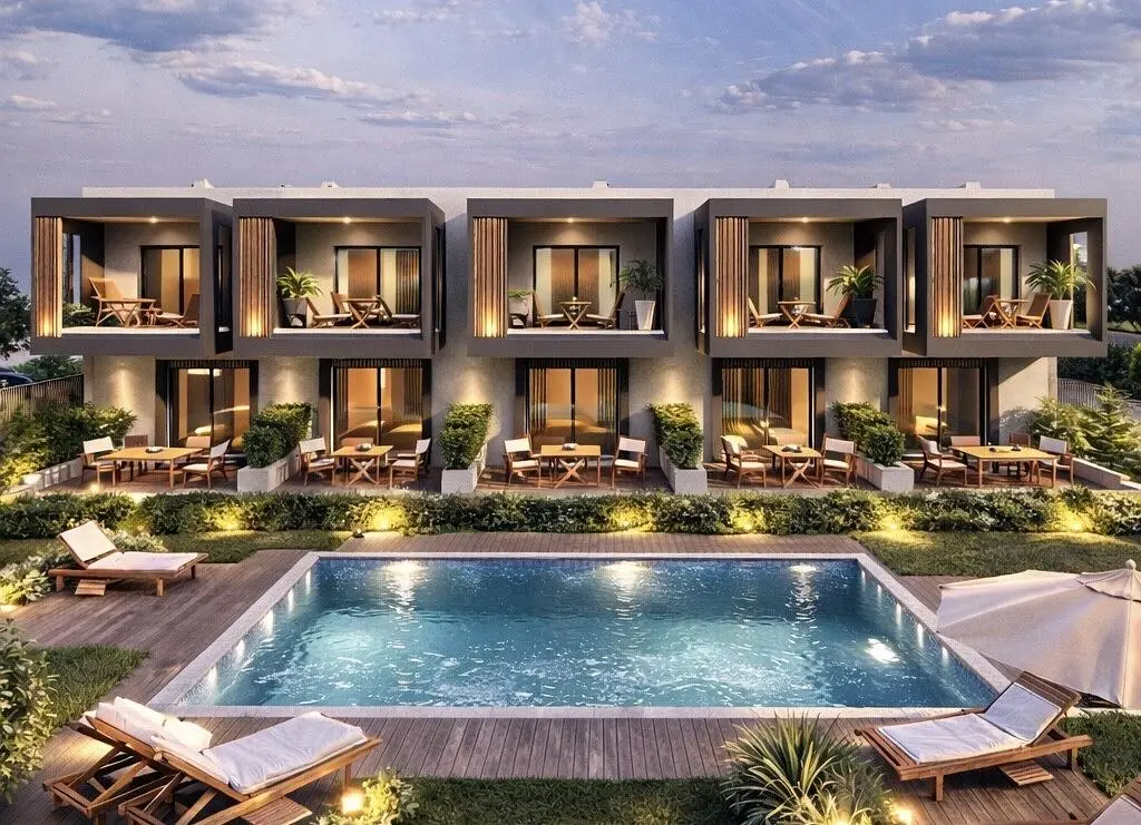 Кућа и околина; поглед