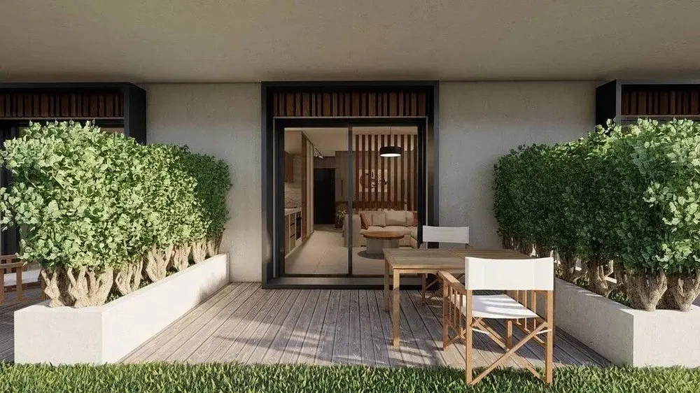 Тераса; природно светло, модерни стил