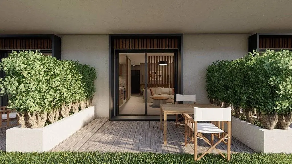 Тераса; природно светло, модерни стил