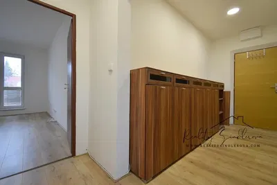 Guardaroba; pavimento in legno, luce naturale