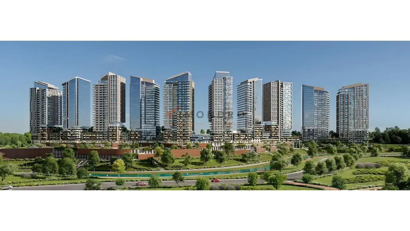 Dům a okolí; výhled