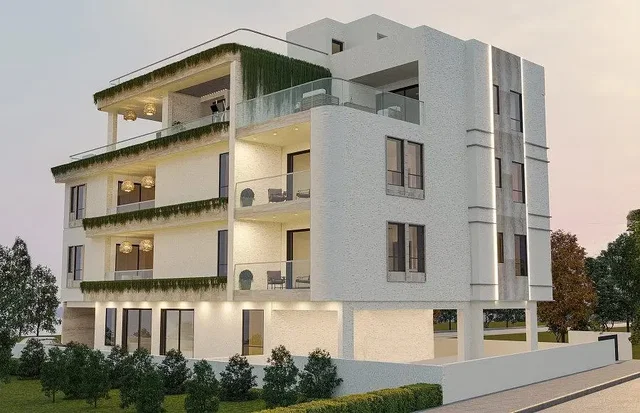 Casa e arredores; vista