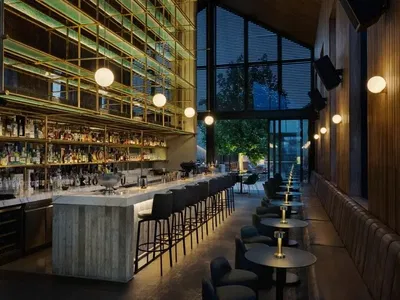 Трпезарија; поглед, кухињски апарати