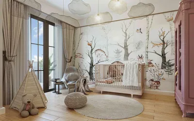 Dětský pokoj; přirozené světlo, moderní styl