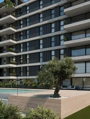 Casa y alrededores; vista