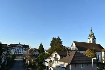 Haus und umgebung; blick