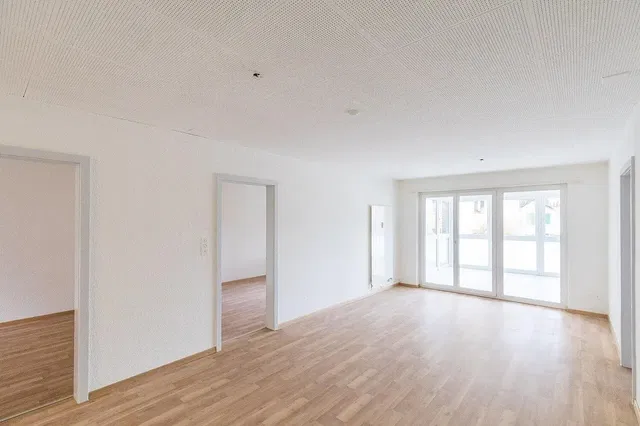 Salón; luz natural, suelo de madera