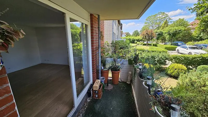 Balkon; blick, holzboden, tageslicht