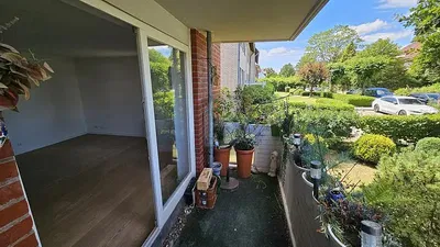 Balkon; blick, holzboden, tageslicht