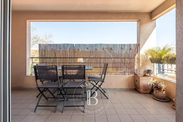 Terrasse; carrelage, vue