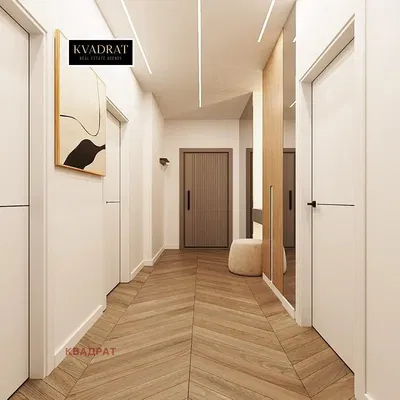 Šatna; dřevěná podlaha, moderní styl