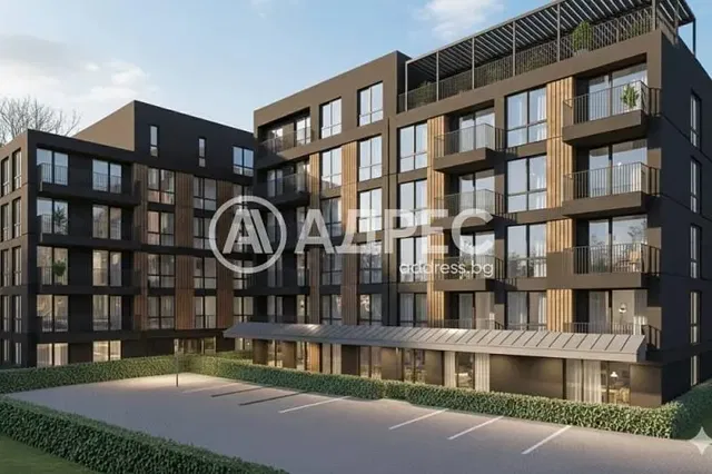 Maison et environs; vue