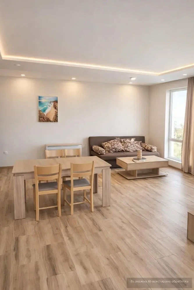 Soggiorno; luce naturale, stile moderno, pavimento in legno