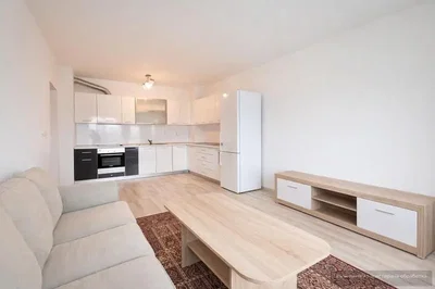 Oturma odası; mutfak aletleri, doğal ışık, modern stil