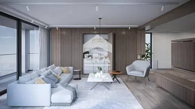 Dnevna soba; pogled, moderni stil, prirodno svjetlo