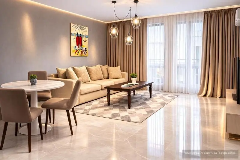 Soggiorno; luce naturale, stile moderno, pavimento in legno