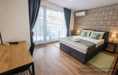 Camera da letto; luce naturale, stile moderno