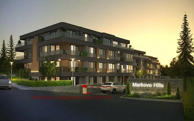 Maison et environs; vue