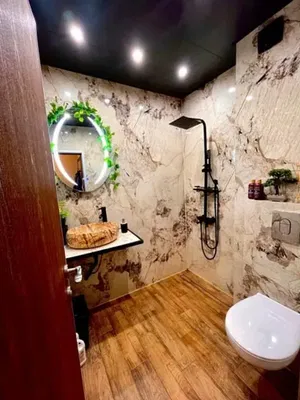 Bagno; luce naturale, stile moderno