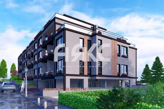 Dům a okolí; výhled