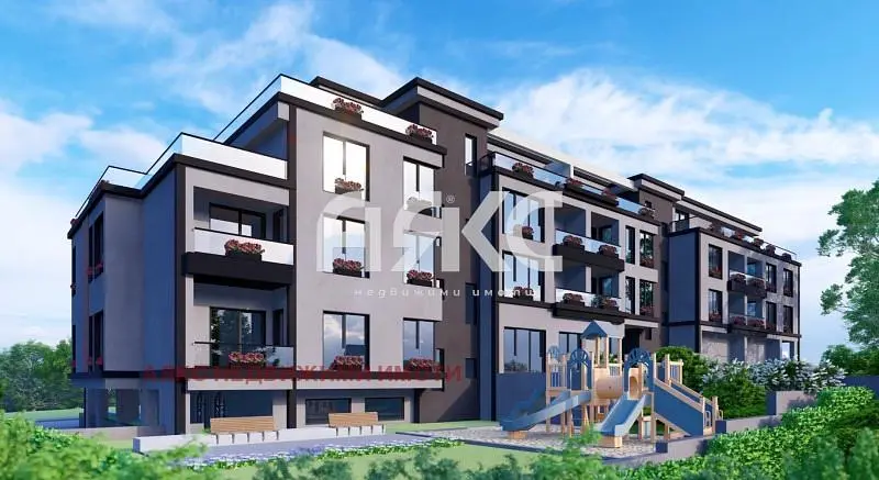 Dům a okolí; výhled