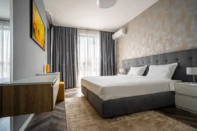 Chambre; lumière naturelle, style moderne