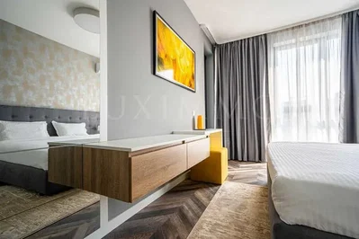 Chambre; lumière naturelle, style moderne