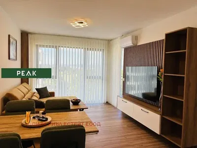 Soggiorno; vista, luce naturale, stile moderno, pavimento in legno