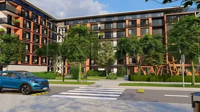 Dům a okolí; výhled