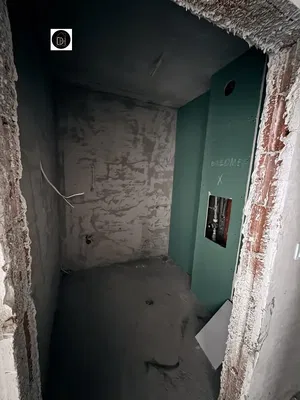 حمام; يحتاج إلى تجديد, داخلية داكنة