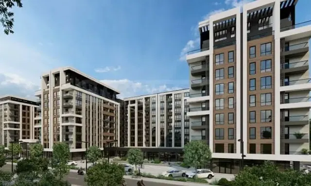 Maison et environs; vue