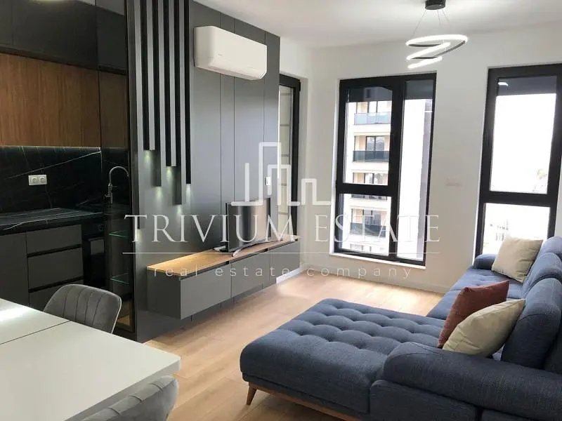 Dnevni boravak; pogled, prirodna svjetlost, moderan stil