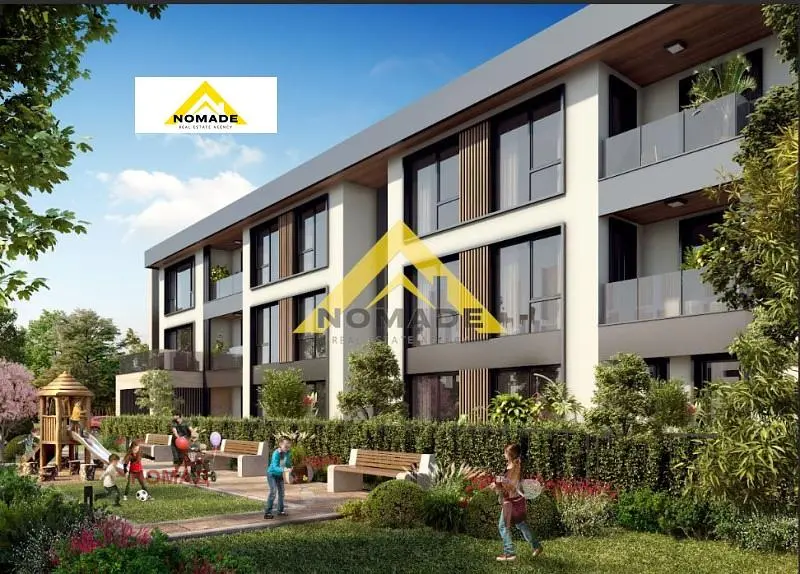 Dům a okolí; výhled