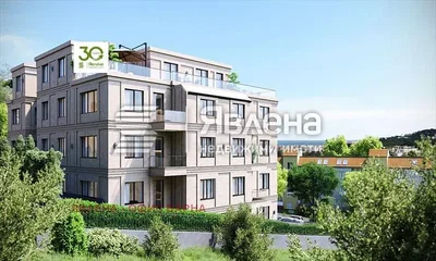 Casa e arredores; vista