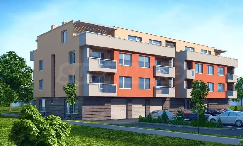 Dům a okolí; výhled