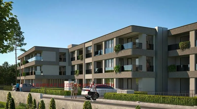 Dům a okolí; výhled