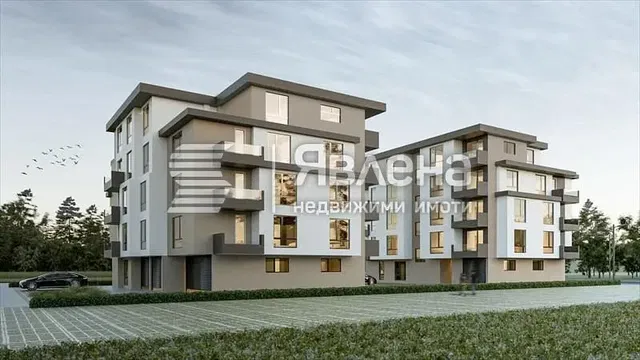 Maison et environs; vue