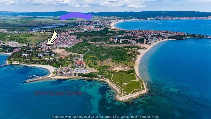 Кућа и околина; поглед