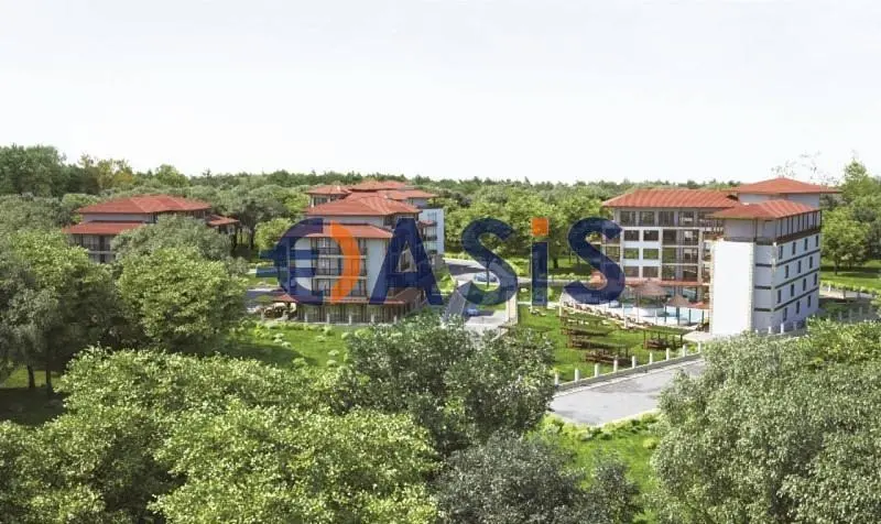 Casa y alrededores; vista