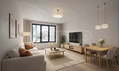 Oturma odası; doğal ışık, modern stil, ahşap zemin